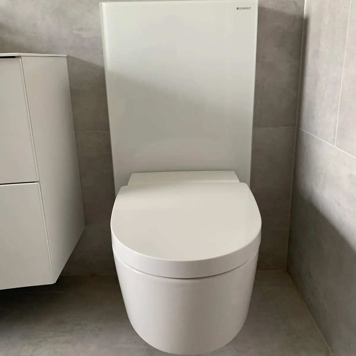 Geberit Dusch-WC im neuen Bad